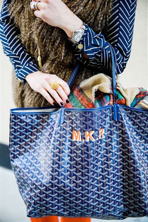 personalised goyard|cost of personalized Goyard tote.